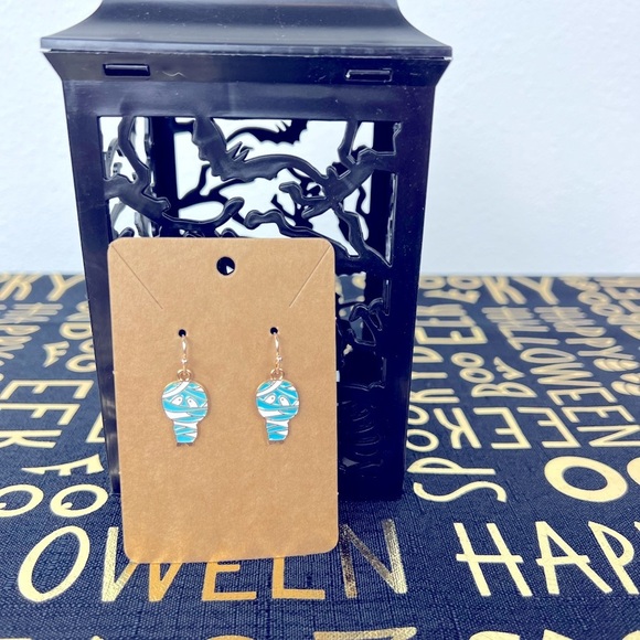 Halloween Earrings - Mummy - Picture 1 of 4